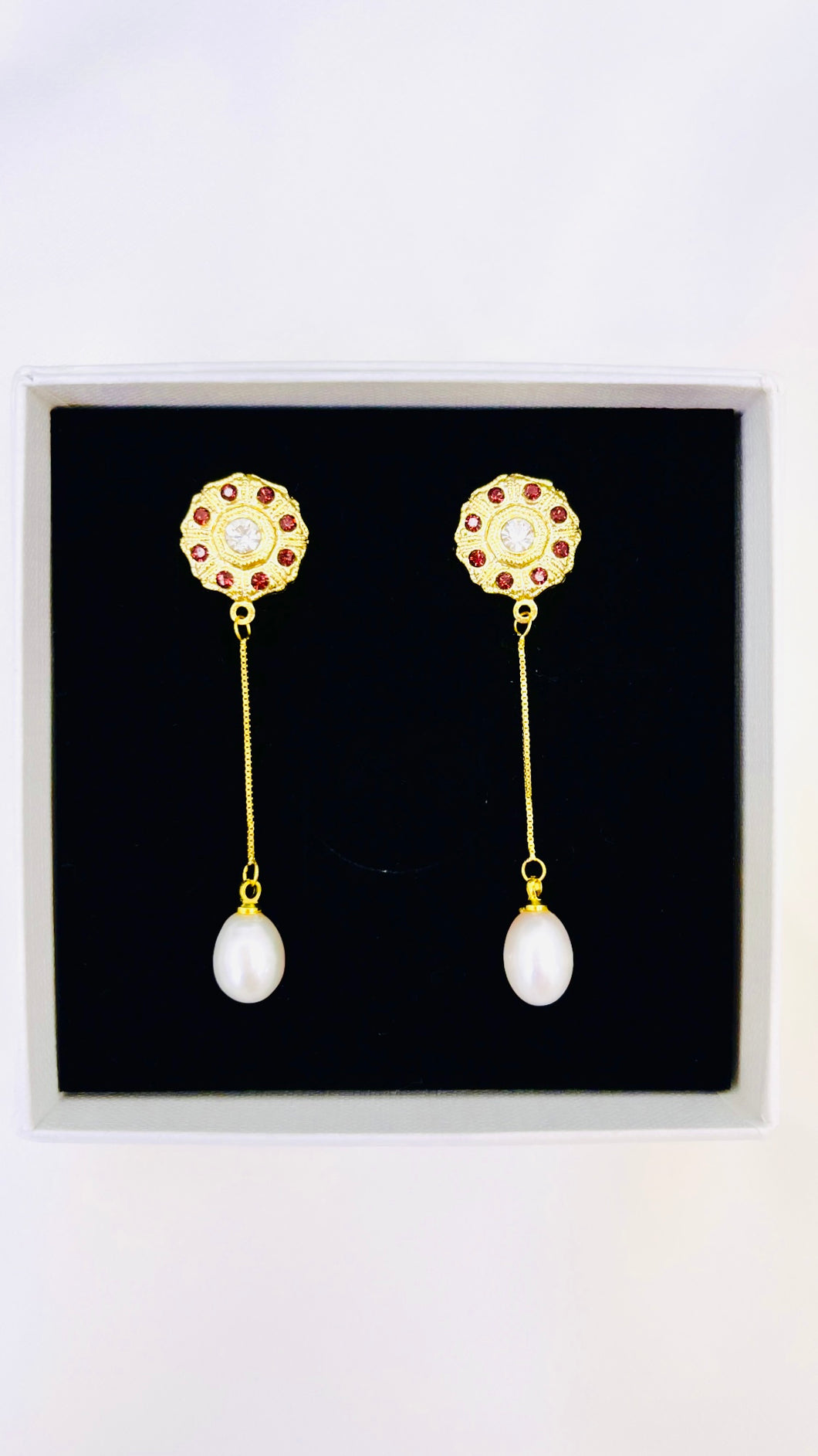 Pendientes Dara perla